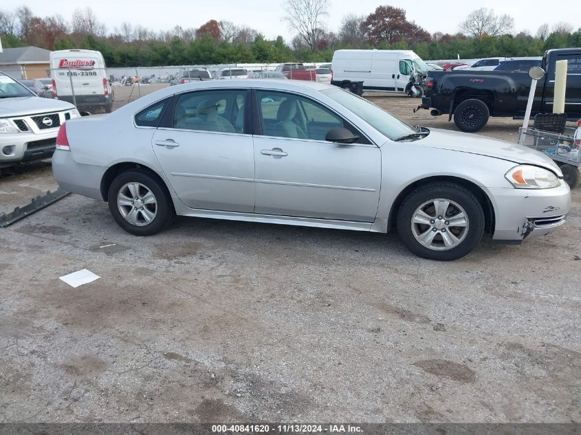 2012 Chevrolet Impala Ls VIN: 2G1WA5E31C1188777 Lot: 40841620