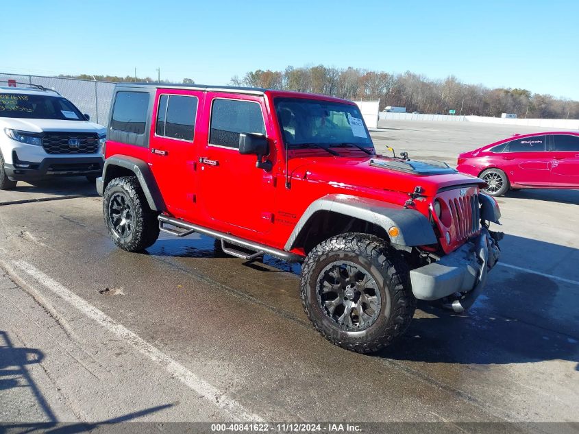 2016 Jeep Wrangler Unlimited Sport VIN: 1C4BJWDG9GL243833 Lot: 40841622