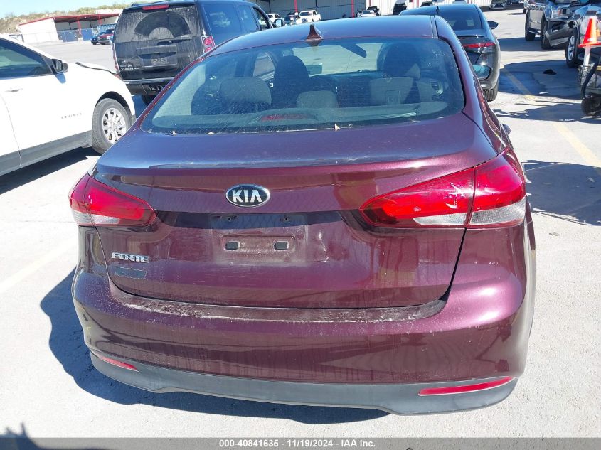 2018 Kia Forte Lx VIN: 3KPFK4A77JE209946 Lot: 40841635