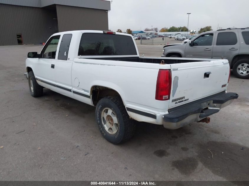 1999 GMC Sierra 1500 Sle VIN: 1GTEK19MXXR510048 Lot: 40841644