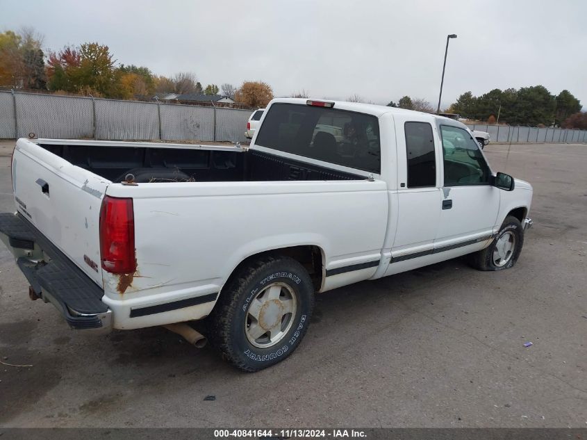 1999 GMC Sierra 1500 Sle VIN: 1GTEK19MXXR510048 Lot: 40841644