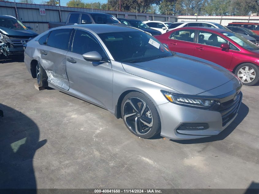 VIN 1HGCV1F30LA132276 2020 Honda Accord, Sport no.1