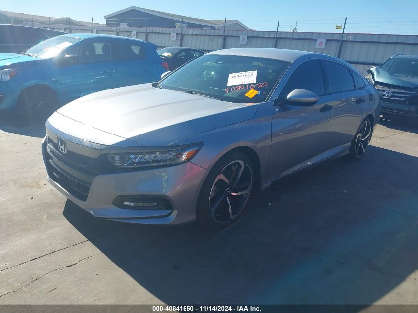 VIN 1HGCV1F30LA132276 2020 Honda Accord, Sport no.2