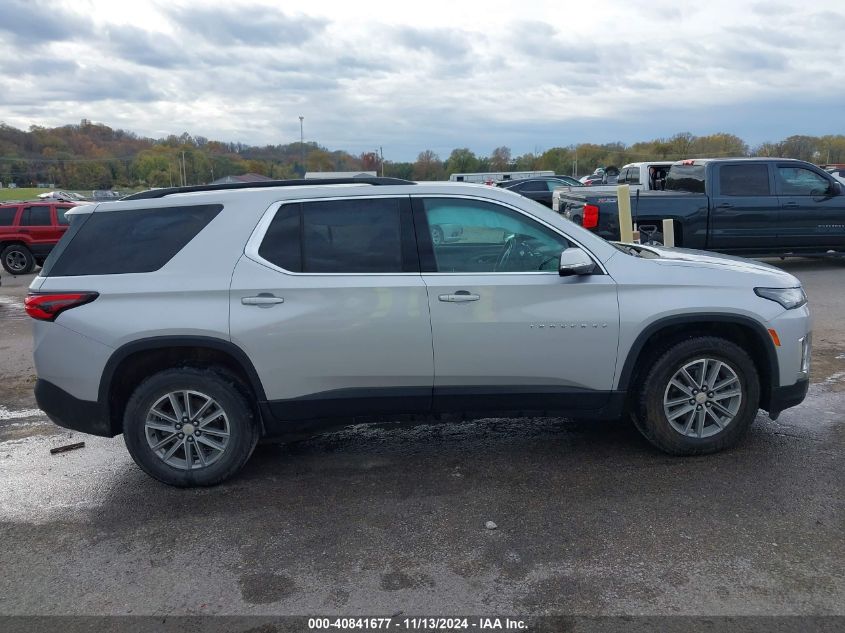 VIN 1GNEVGKW4NJ124993 2022 CHEVROLET TRAVERSE LT