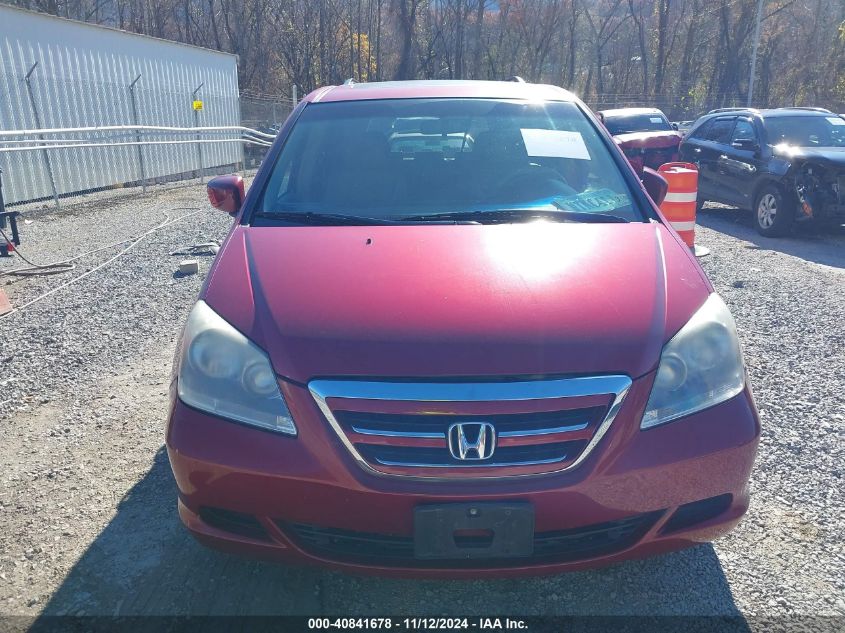 2006 Honda Odyssey Ex-L VIN: 5FNRL38786B412193 Lot: 40841678