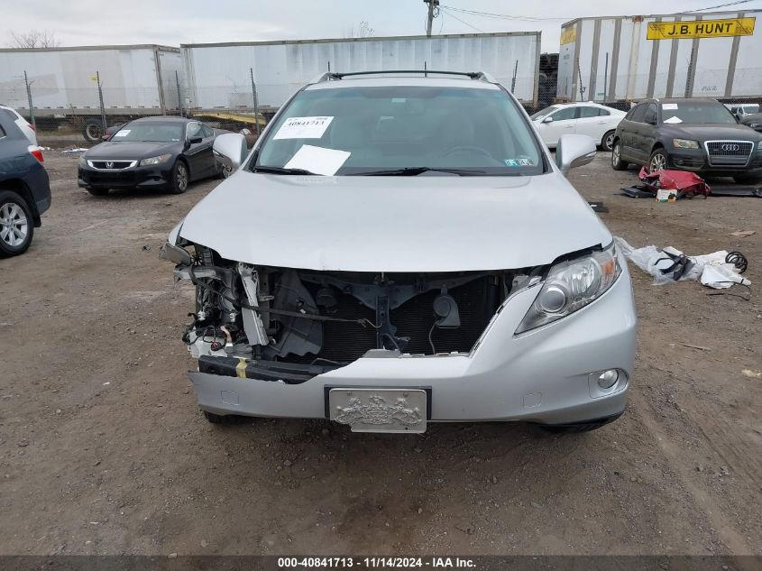 2010 Lexus Rx 350 VIN: 2T2BK1BA6AC018519 Lot: 40841713