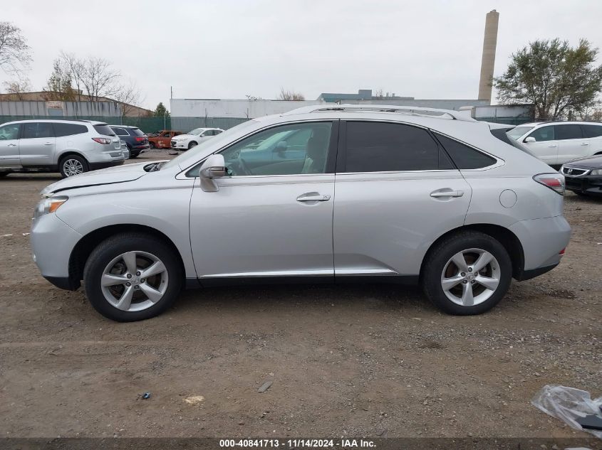 2010 Lexus Rx 350 VIN: 2T2BK1BA6AC018519 Lot: 40841713