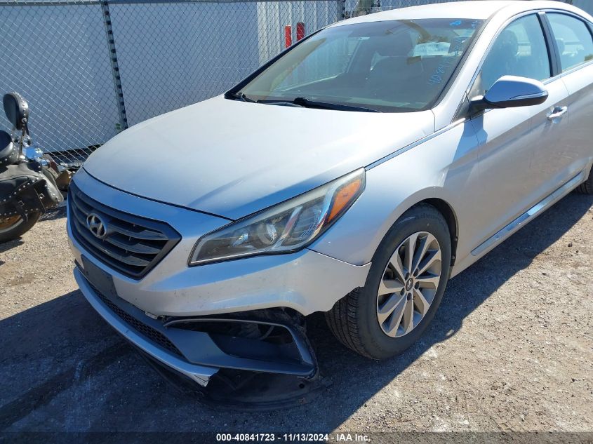 2015 Hyundai Sonata Sport VIN: 5NPE34AF6FH067706 Lot: 40841723