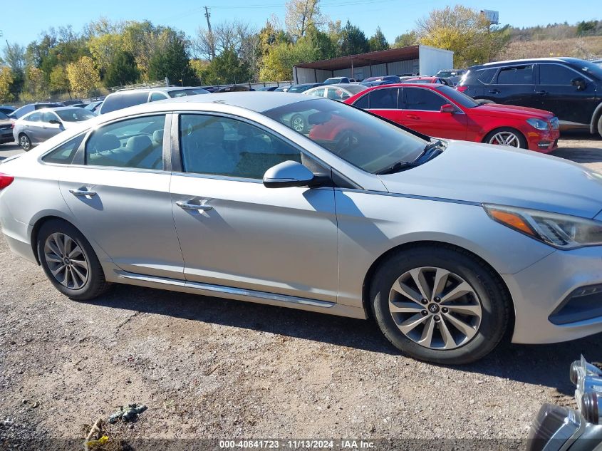 2015 Hyundai Sonata Sport VIN: 5NPE34AF6FH067706 Lot: 40841723