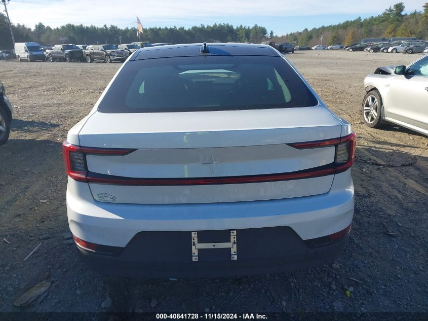 2022 Polestar 2 Long Range Dual Motor VIN: LPSED3KA7NL052872 Lot: 40841728