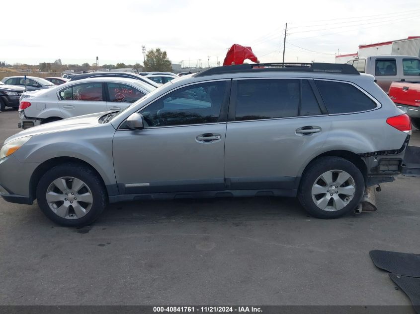 2011 Subaru Outback 2.5I Premium VIN: 04S4BRBCC5B333256 Lot: 40841761