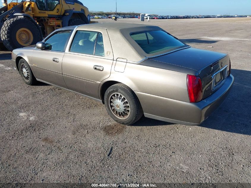 2000 Cadillac Deville Standard VIN: 1G6KD54YXYU308794 Lot: 40841785