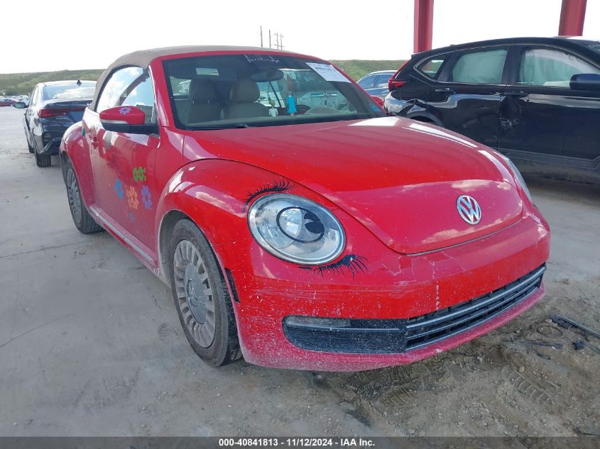 2013 Volkswagen Beetle 2.5L VIN: 3VW5P7AT2DM829977 Lot: 40841813