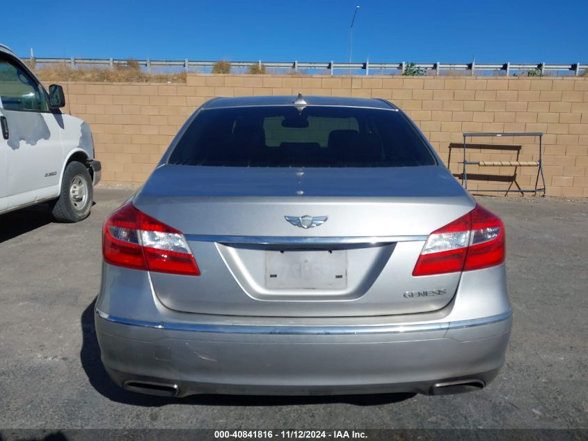 2013 Hyundai Genesis 3.8 VIN: KMHGC4DD1DU230179 Lot: 40841816