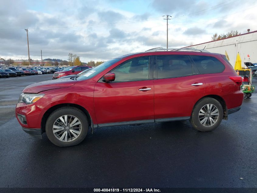 2018 Nissan Pathfinder Sv VIN: 5N1DR2MN5JC626504 Lot: 40841819