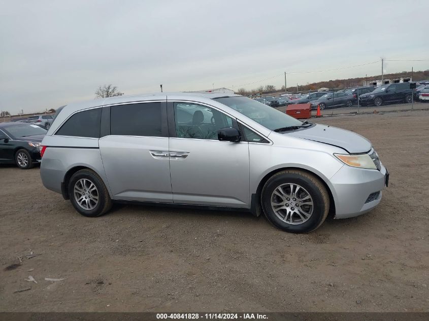 2011 Honda Odyssey Ex-L VIN: 5FNRL5H67BB089929 Lot: 40841828