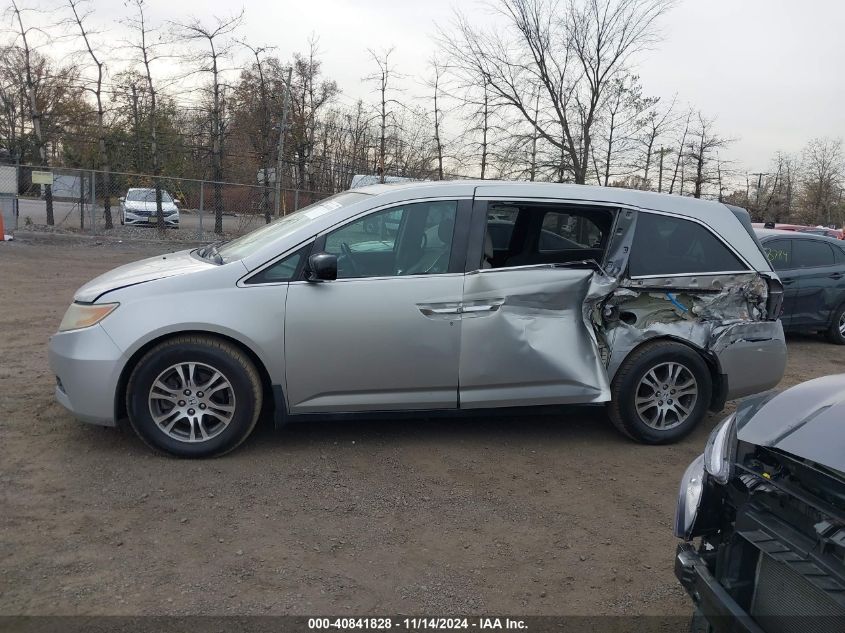 2011 Honda Odyssey Ex-L VIN: 5FNRL5H67BB089929 Lot: 40841828