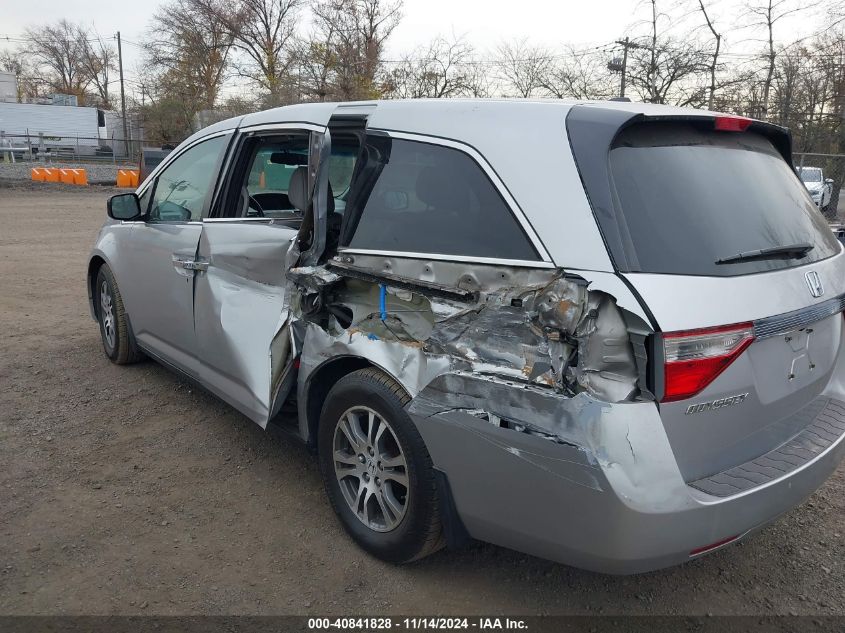 2011 Honda Odyssey Ex-L VIN: 5FNRL5H67BB089929 Lot: 40841828