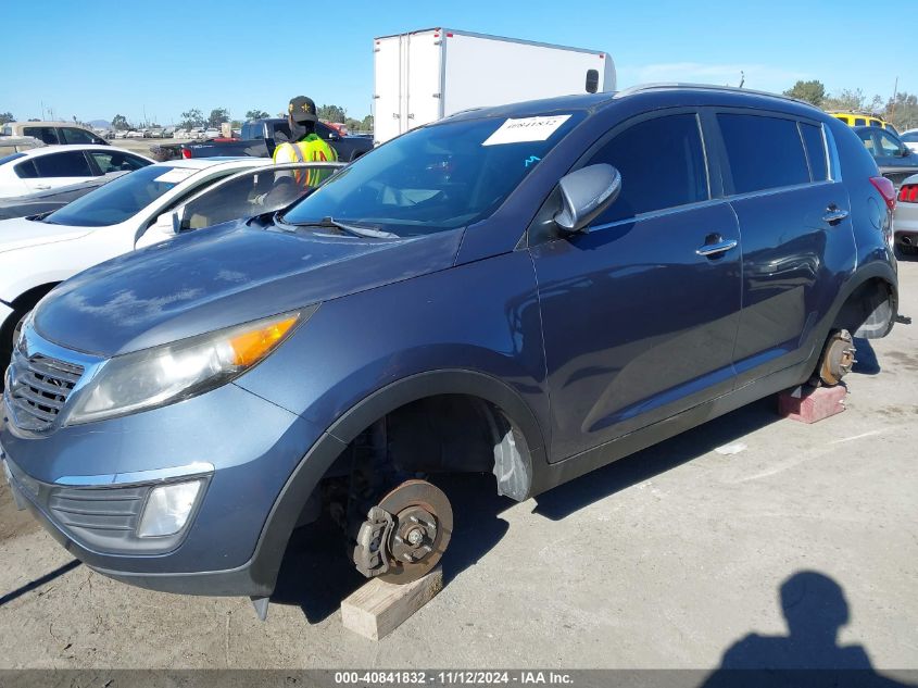 2013 Kia Sportage Ex VIN: KNDPC3A23D7372811 Lot: 40841832