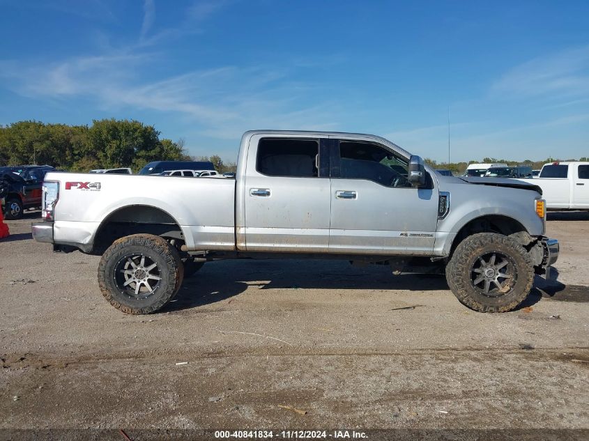 2017 Ford F-250 Lariat VIN: 1FT7W2BT3HEB83943 Lot: 40841834