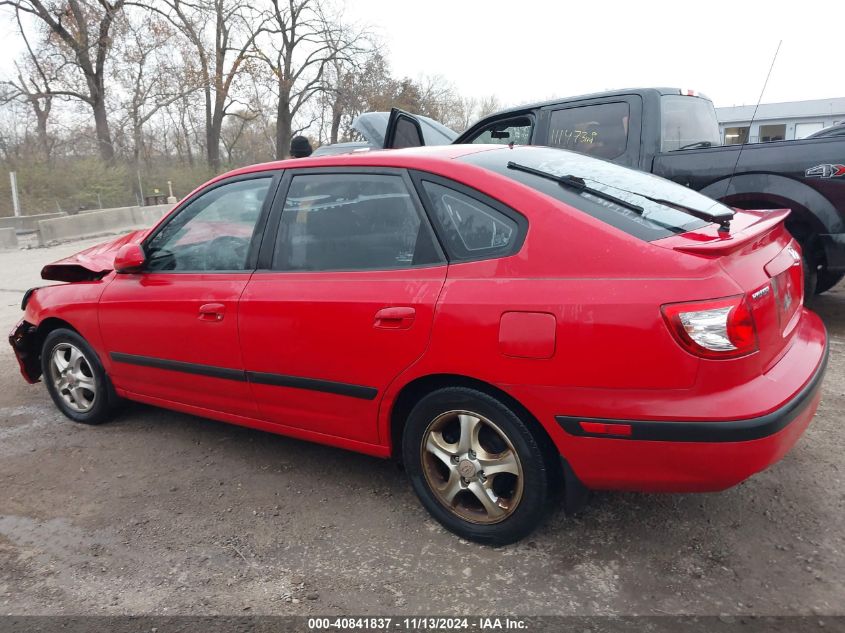 2005 Hyundai Elantra Gls/Gt VIN: KMHDN56D65U132749 Lot: 40841837