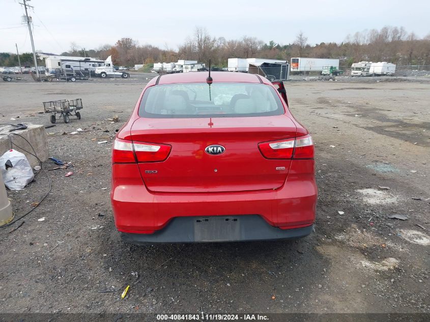 2017 Kia Rio Lx VIN: KNADM4A31H6016333 Lot: 40841843