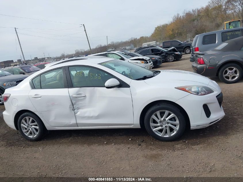 2012 Mazda Mazda3 I Touring VIN: JM1BL1V78C1532090 Lot: 40841853