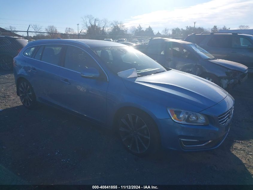 2015 Volvo V60 T5 Premier Plus VIN: YV140MEC0F1182534 Lot: 40841855