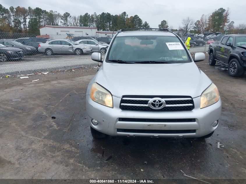 2008 Toyota Rav4 Limited VIN: JTMBD31V385142186 Lot: 40841860