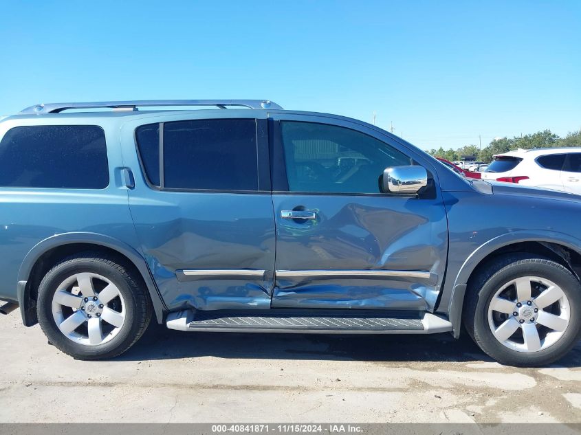 2011 Nissan Armada Sl VIN: 5N1BA0ND5BN611497 Lot: 40841871