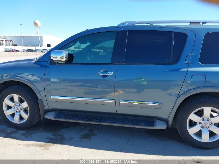 2011 Nissan Armada Sl VIN: 5N1BA0ND5BN611497 Lot: 40841871