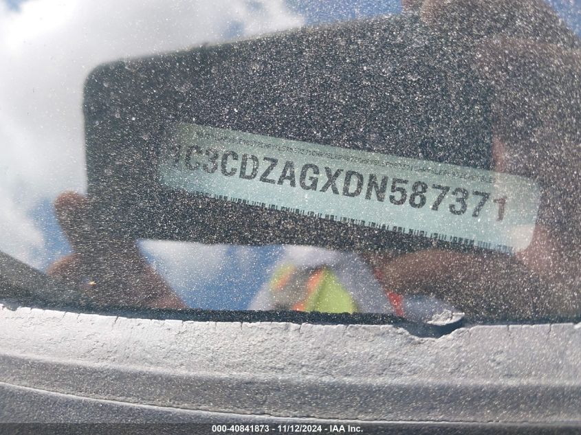 2013 DODGE AVENGER SE V6 - 1C3CDZAGXDN587371