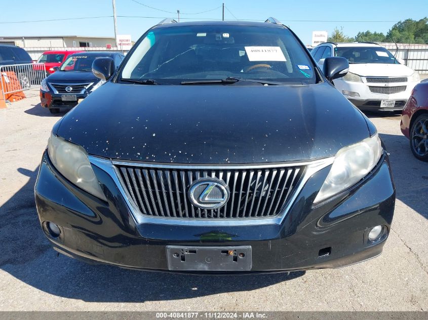 2010 Lexus Rx 350 VIN: 2T2ZK1BA6AC001668 Lot: 40841877