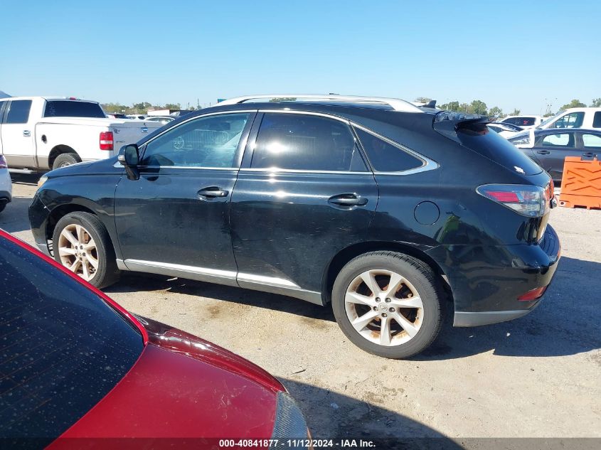 2010 Lexus Rx 350 VIN: 2T2ZK1BA6AC001668 Lot: 40841877