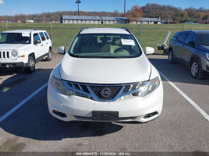 2013 Nissan Murano Sv VIN: JN8AZ1MW4DW300680 Lot: 40841878