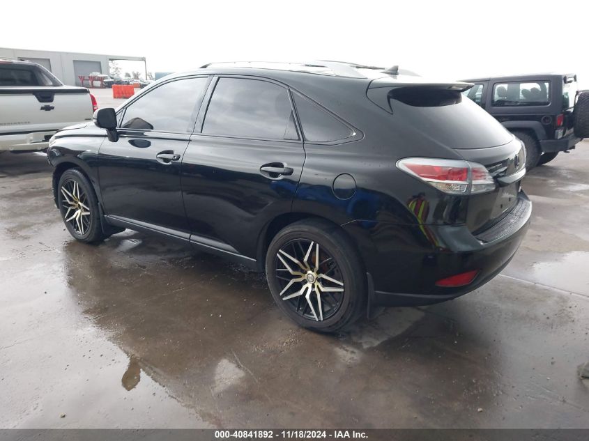 VIN 2T2ZK1BA5DC130182 2013 Lexus RX, 350 no.3