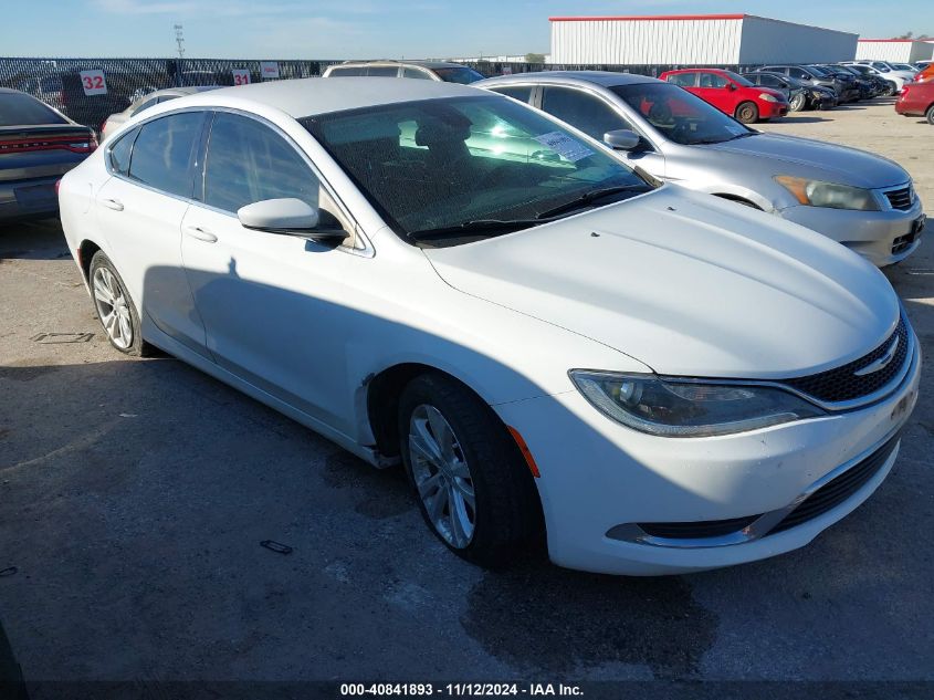 2015 Chrysler 200 Limited VIN: 1C3CCCAB0FN678673 Lot: 40841893