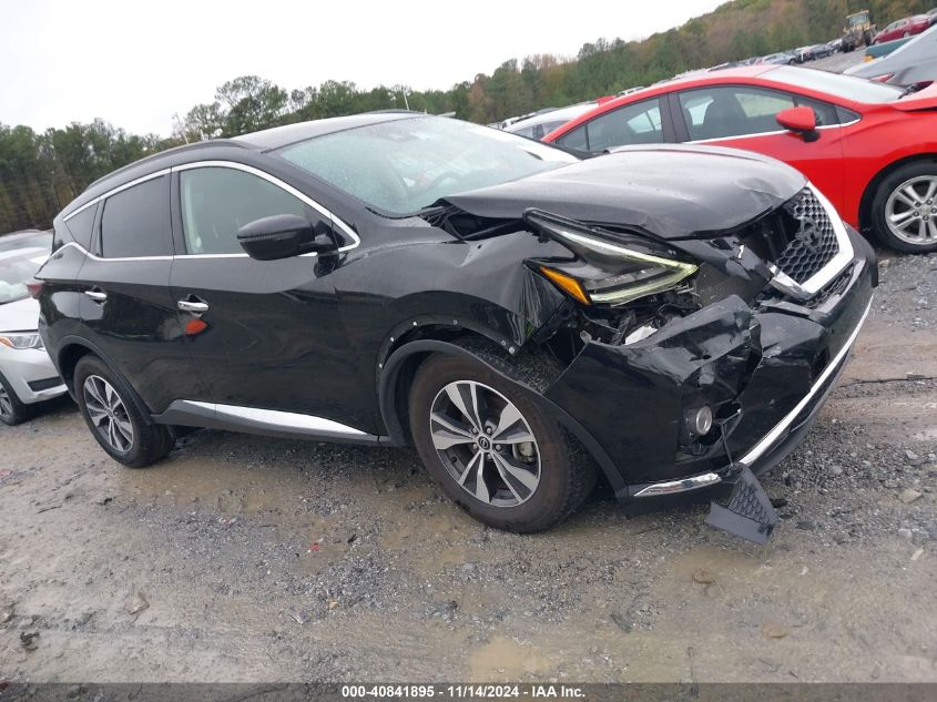 2023 Nissan Murano Sv Intelligent Awd VIN: 5N1AZ2BS3PC111411 Lot: 40841895