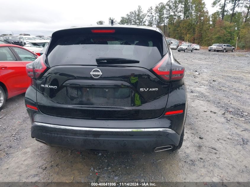 2023 Nissan Murano Sv Intelligent Awd VIN: 5N1AZ2BS3PC111411 Lot: 40841895