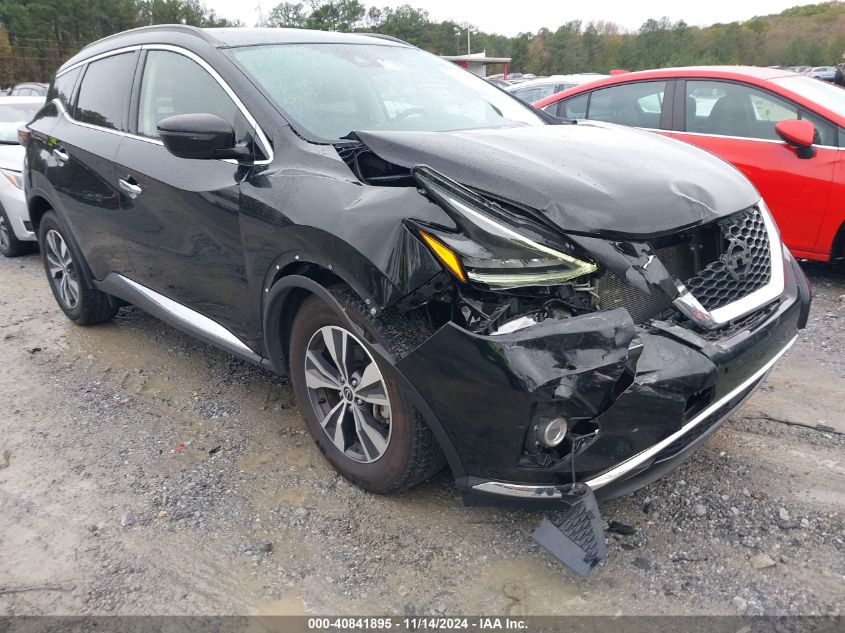 2023 Nissan Murano Sv Intelligent Awd VIN: 5N1AZ2BS3PC111411 Lot: 40841895