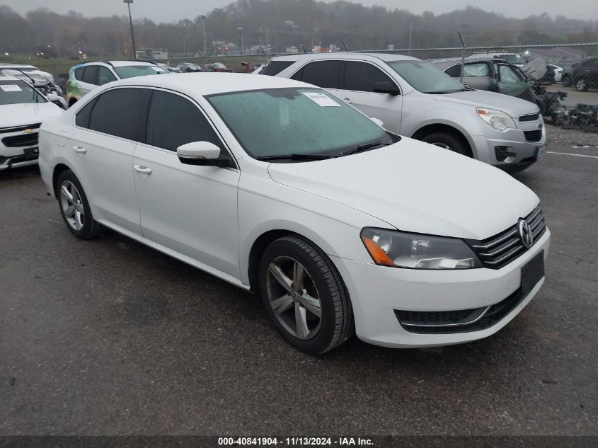 2012 Volkswagen Passat 2.5L Se VIN: 1VWBH7A36CC078317 Lot: 40841904