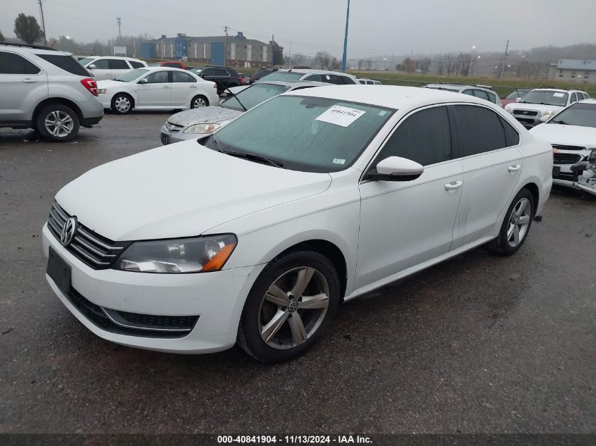 2012 Volkswagen Passat 2.5L Se VIN: 1VWBH7A36CC078317 Lot: 40841904