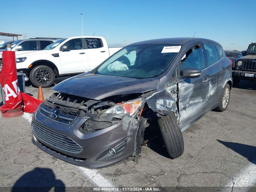 2013 Ford C-Max Energi Sel VIN: 1FADP5CU6DL523459 Lot: 40841916