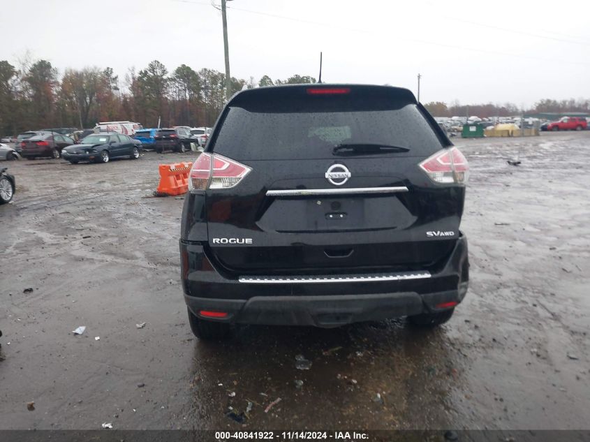 2015 Nissan Rogue Sv VIN: 5N1AT2MV1FC919327 Lot: 40841922