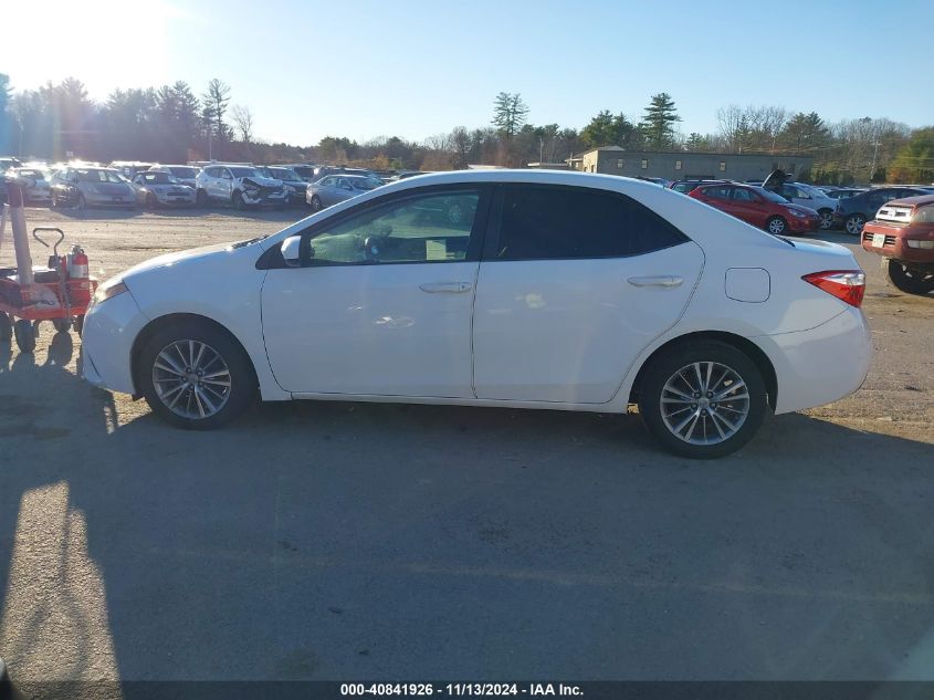 2014 Toyota Corolla Le Plus VIN: 5YFBURHE2EP047576 Lot: 40841926