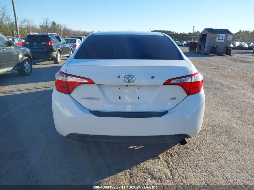 2014 Toyota Corolla Le Plus VIN: 5YFBURHE2EP047576 Lot: 40841926