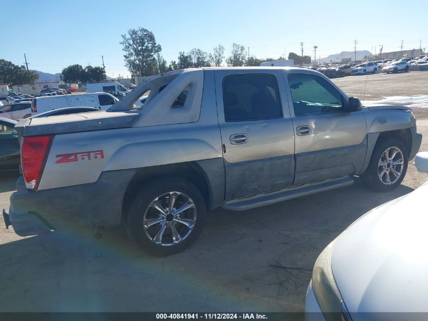 2002 Chevrolet Avalanche 1500 VIN: 3GNEC13T12G304811 Lot: 40841941