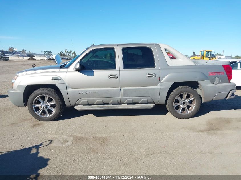 2002 Chevrolet Avalanche 1500 VIN: 3GNEC13T12G304811 Lot: 40841941