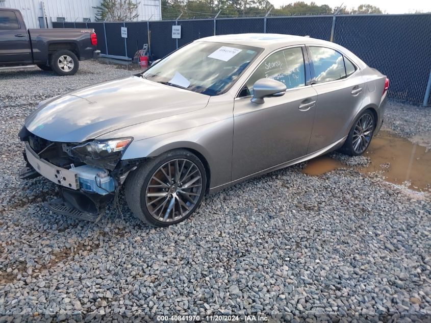 2016 Lexus Is 200T VIN: JTHBA1D25G5033725 Lot: 40841970