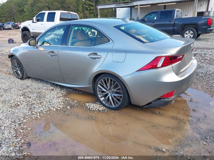 2016 Lexus Is 200T VIN: JTHBA1D25G5033725 Lot: 40841970